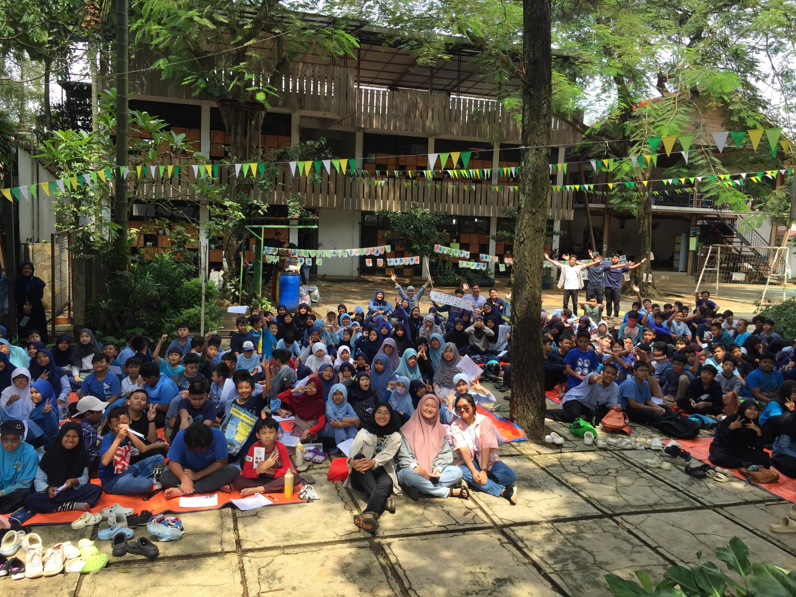 School Visit Sekolah Alam Bogor  