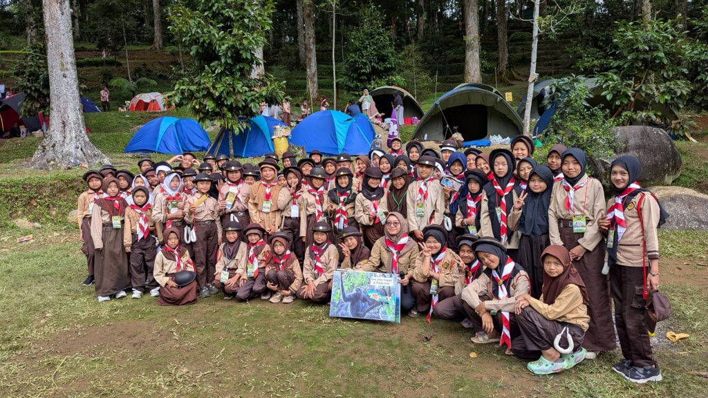Mengenal Ekosistem Hutan bersama KIARA dalam Latihan Gabungan Gerakan Kepramukaan Gugus 6 Curugbitung Malasari