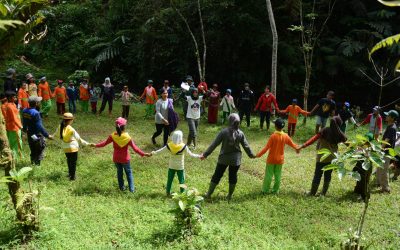 the outdoor activity as part of our conservation education program
